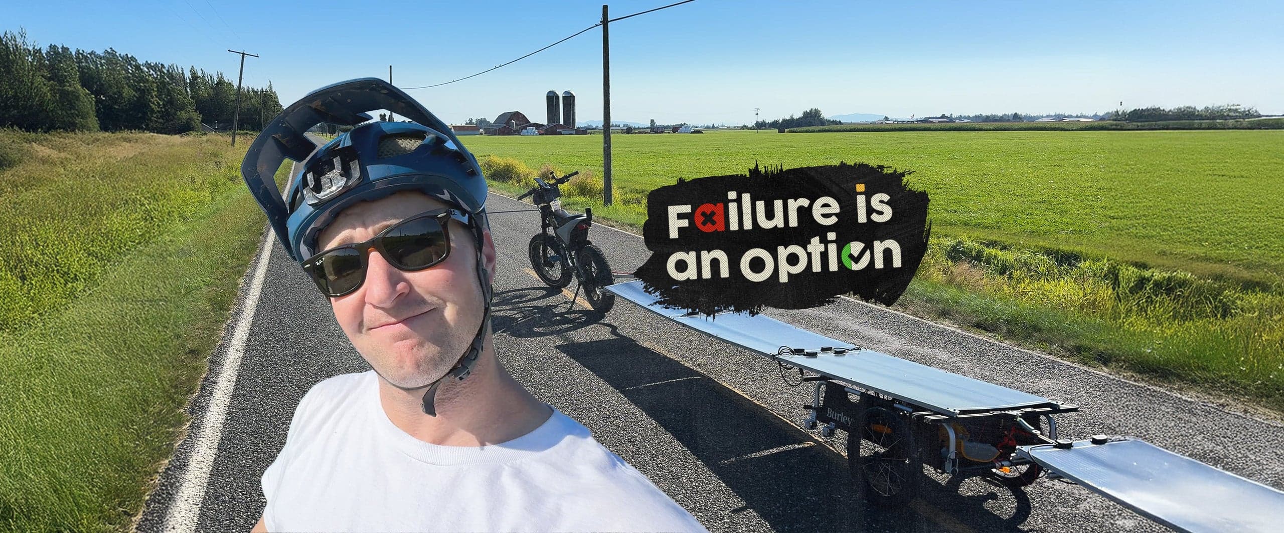 failure is an option solar ebike