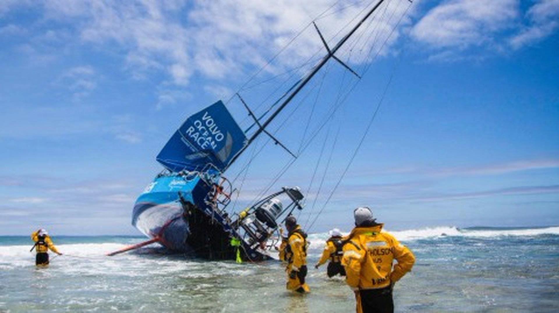 Shipwrecked During Race Around the Globe