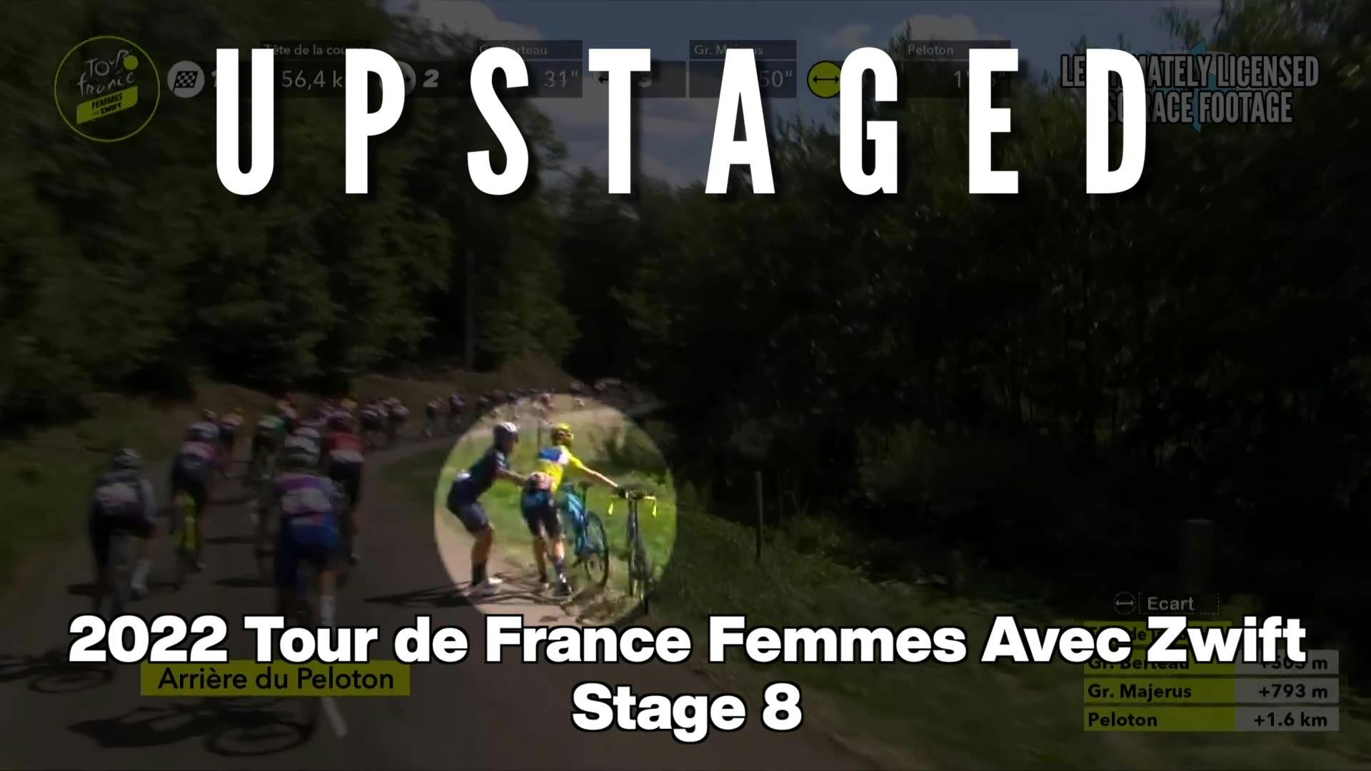 Stage 8: Upstaged | 2022 Tour de France Femmes avec Zwift