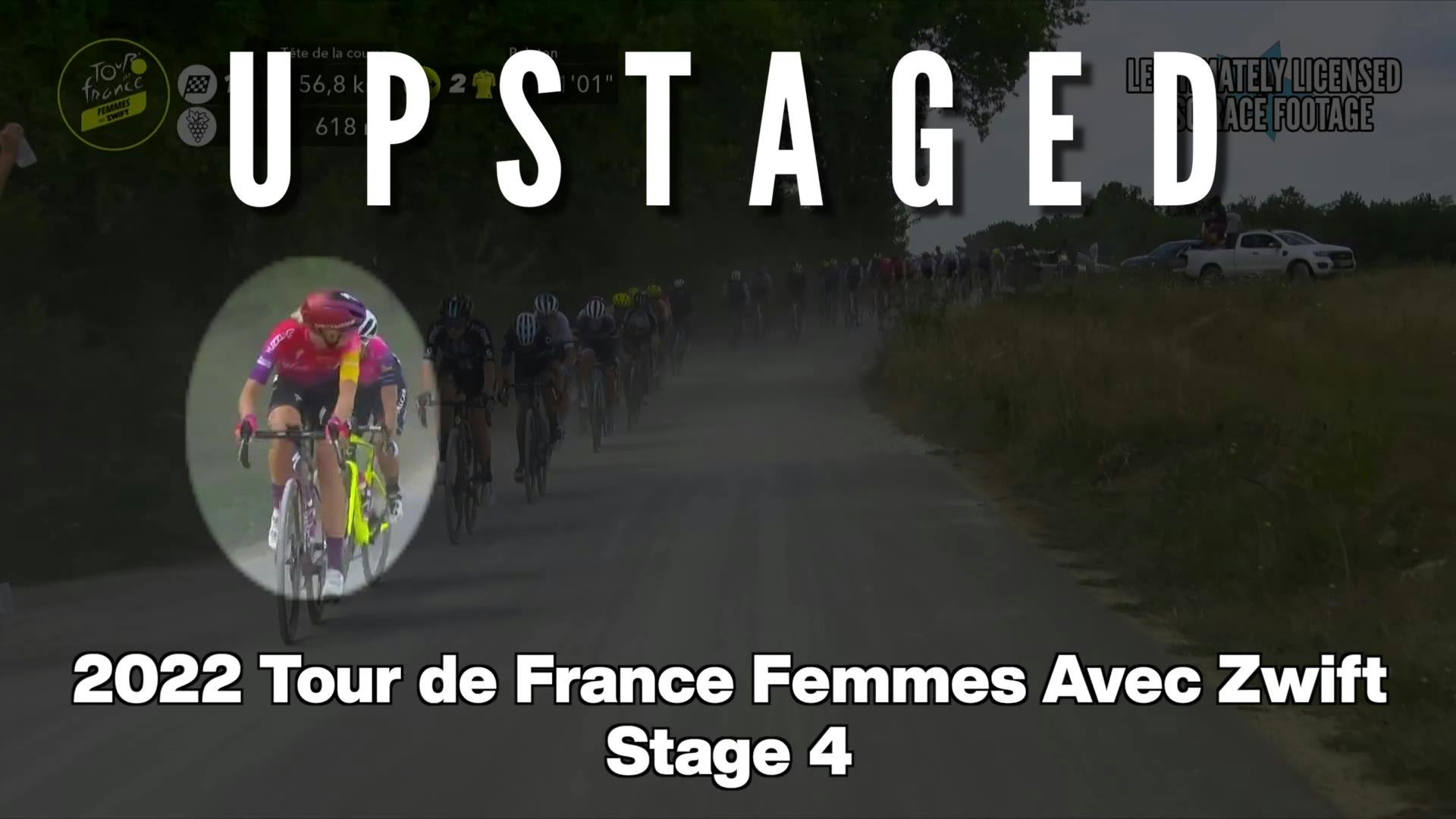 Stage 4: Upstaged | 2022 Tour de France Femmes avec Zwift