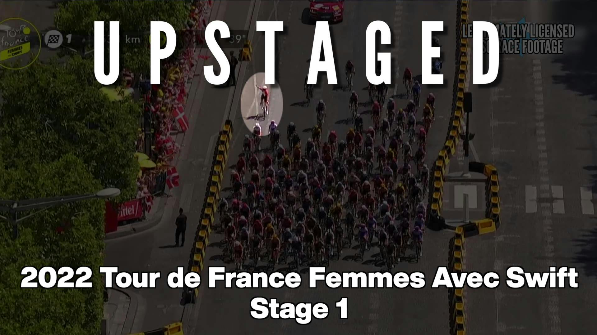 Stage 1: Upstaged | 2022 Tour de France Femmes avec Zwift