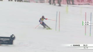 98. Stifel Palisades Tahoe World Cup Men's Slalom Run 1 | USSS Event Replays