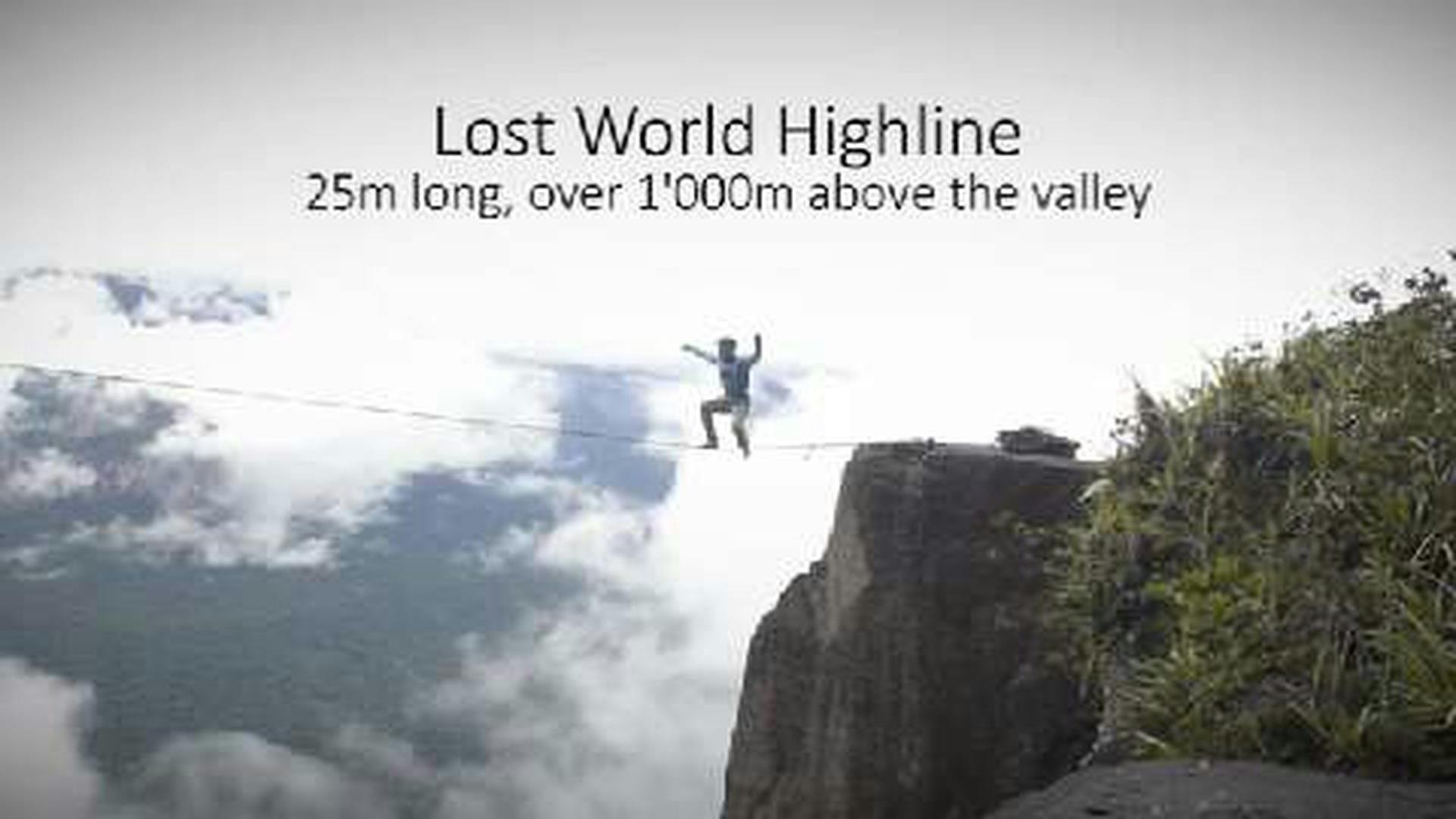Venezuela Salto Angel Highline Expedition